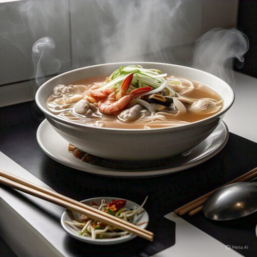 336. Seafood Rice Noodle Soup