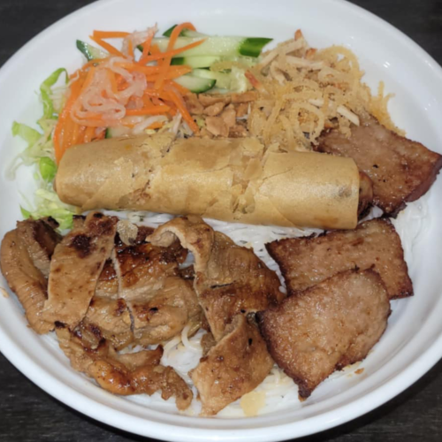 424. Special Assorted Vermicelli Salad Grilled Pork, Chicken, Beef, Shrimp