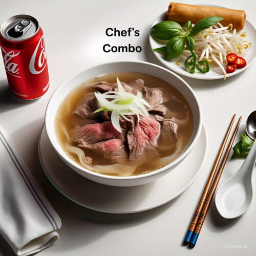 Pho Combo Large Pho+1 Pop+1 Spring Roll